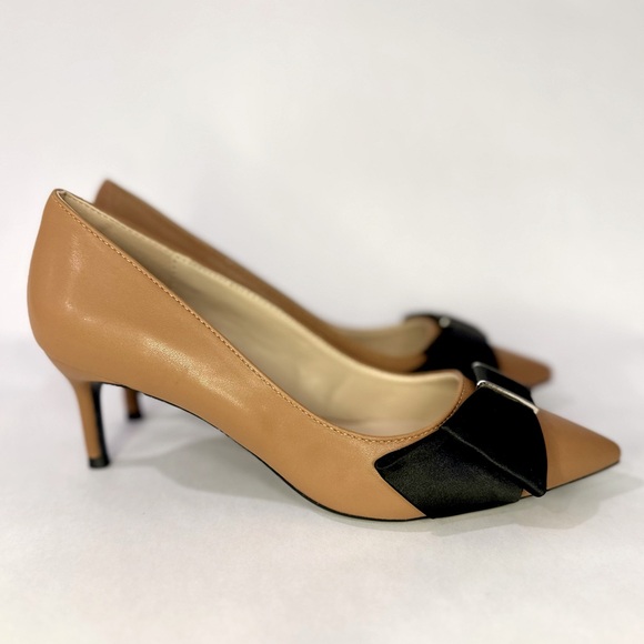 Shoes - Coutgo Bow Kitten Heel